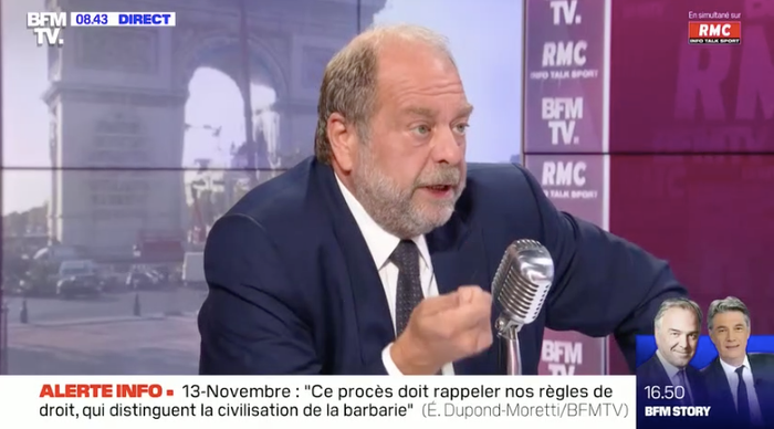 Eric Dupond-Moretti BFMTV