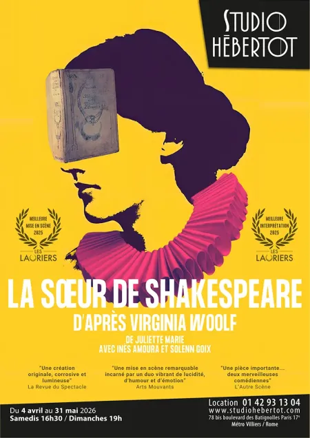 "La soeur de Shakespeare" : être ou ne pas être, là est la question...