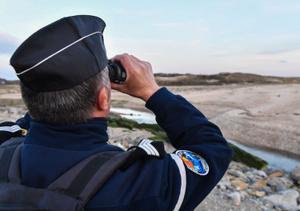gendarmes Calais AFP