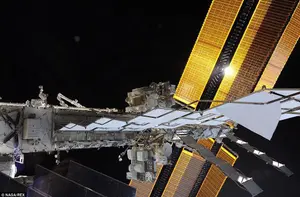 La station spatiale internationale. (Image d'illustration)