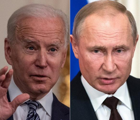 Joe Biden Vladimir Poutine AFP