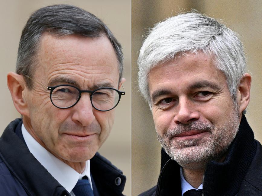 Bruno Retailleau et Laurent Wauquiez