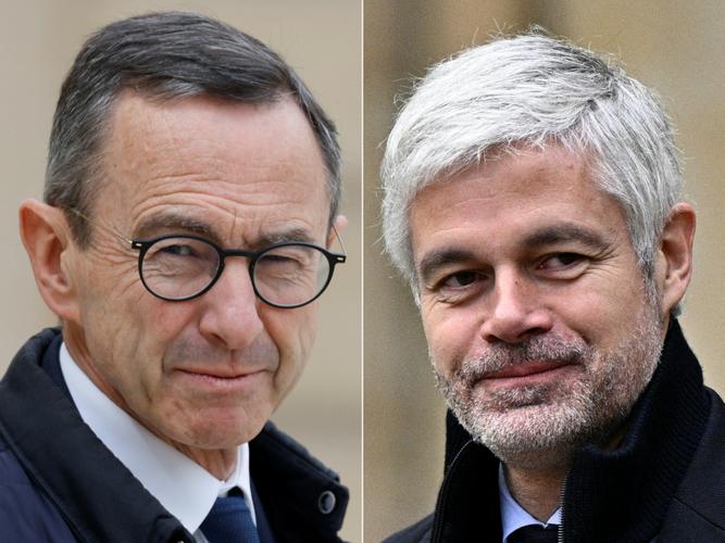 Bruno Retailleau et Laurent Wauquiez