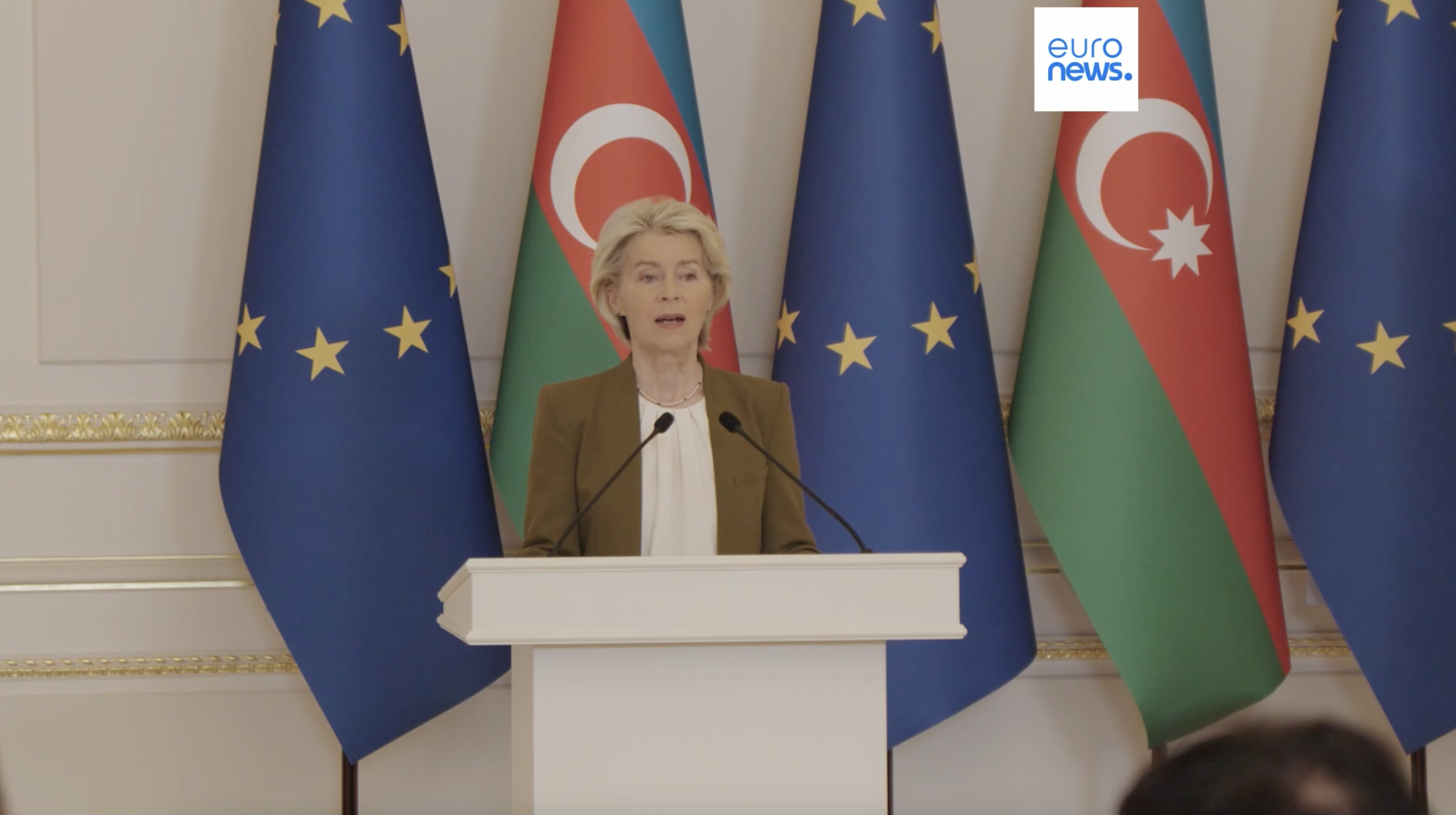 L'UE mise sur le Caucase du Sud, Ursula von der Leyen se rend en Azerbaïdjan