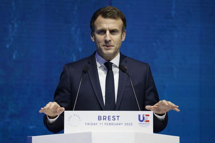 Emmanuel Macron allocution AFP