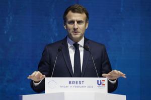 Emmanuel Macron allocution AFP