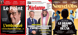 À la Une de vos hebdos cette semaine