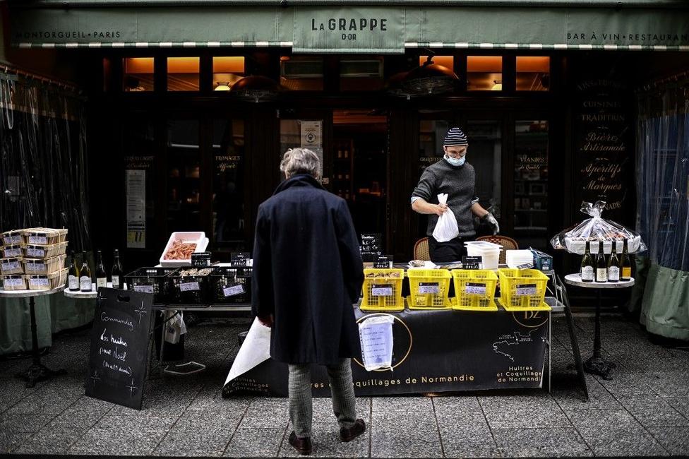 restaurant covid - AFP