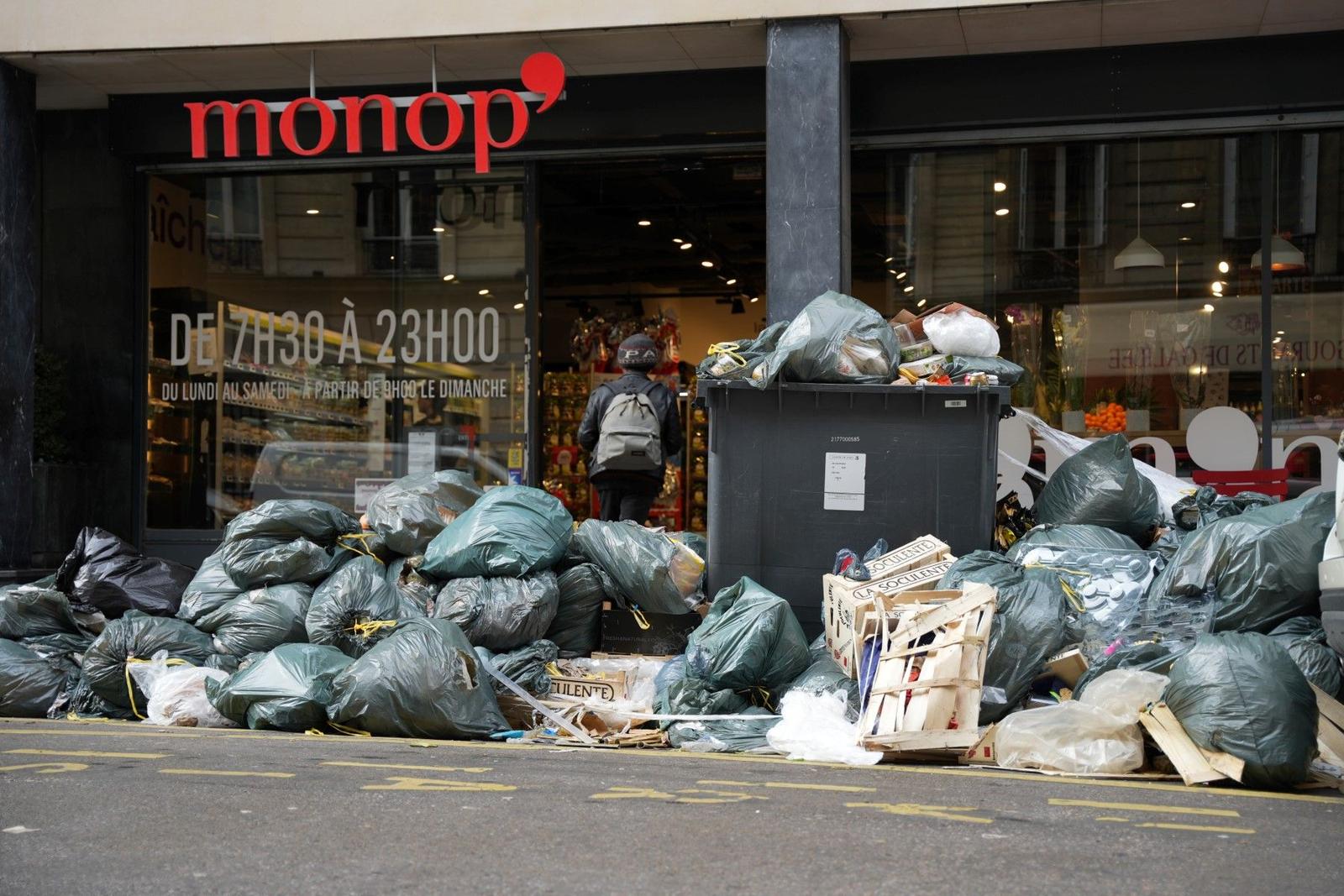 poubelles AFP
