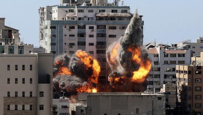 Gaza bombardement mai 2021 AFP