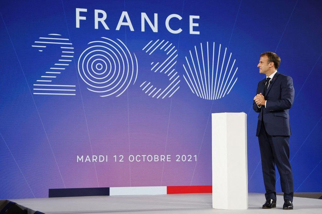 Emmanuel Macron France 2030 AFP