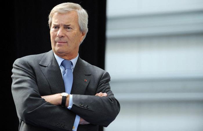 Vincent Bolloré Canal + AFP