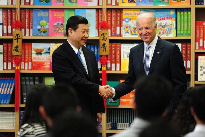 Xi Jinping Joe Biden AFP