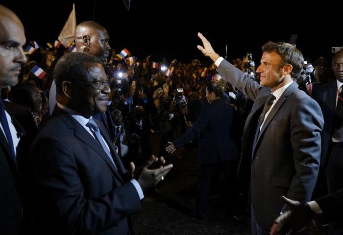 Emmanuel Macron Cameroun AFP