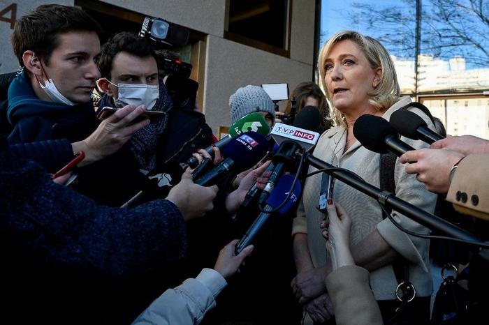 Marine Le Pen AFP