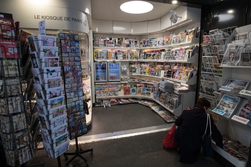kiosque journaux magazines AFP