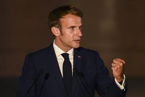 Emmanuel Macron discours AFP
