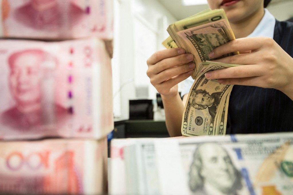 dollar yuan AFP