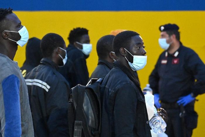 migrants Lampedusa AFP
