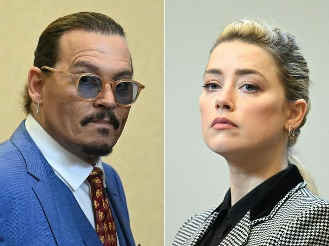Johnny Depp Amber Heard AFP