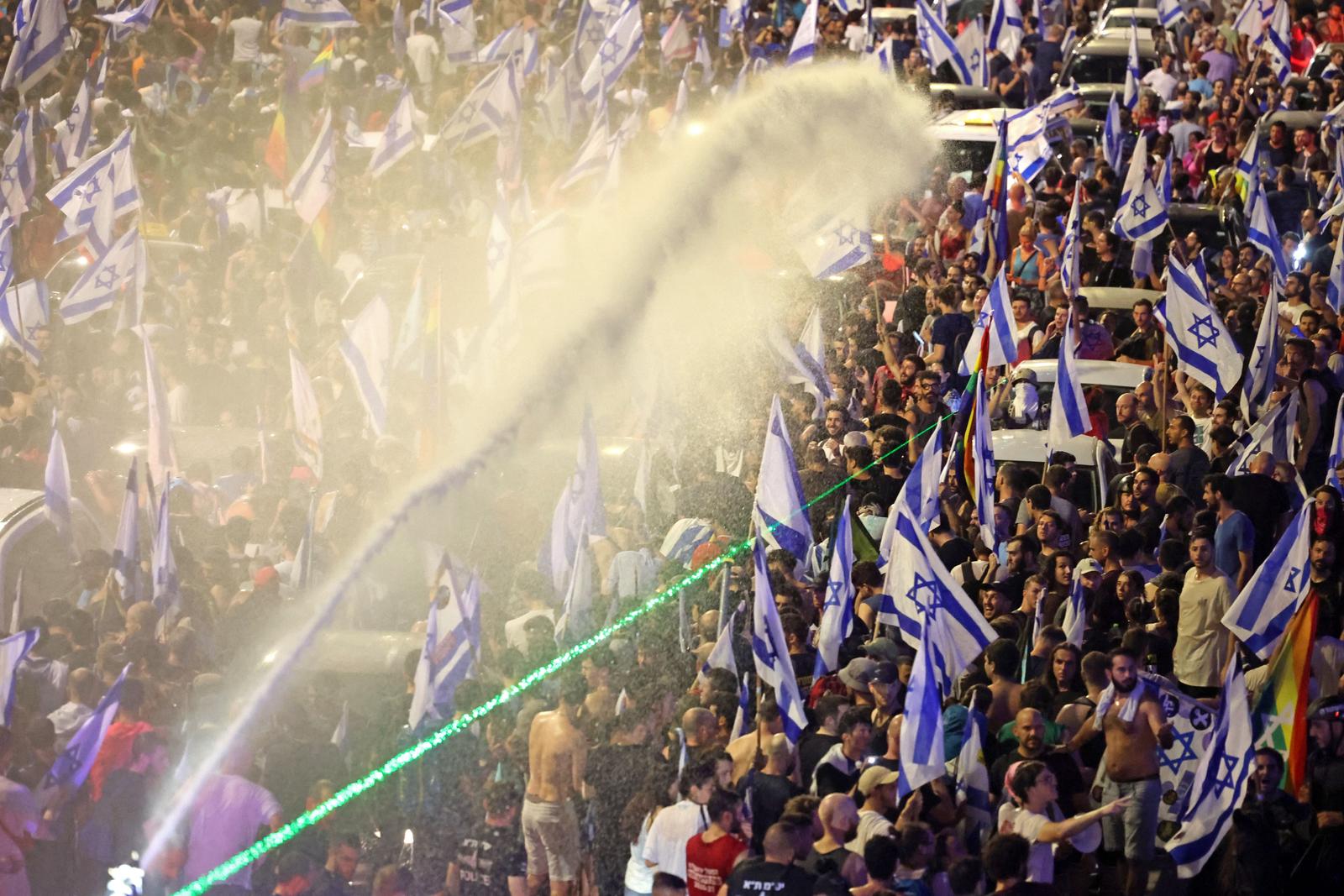 Israël manifestation réforme de la justice