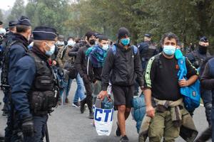 migrants réfugiés Calais AFP