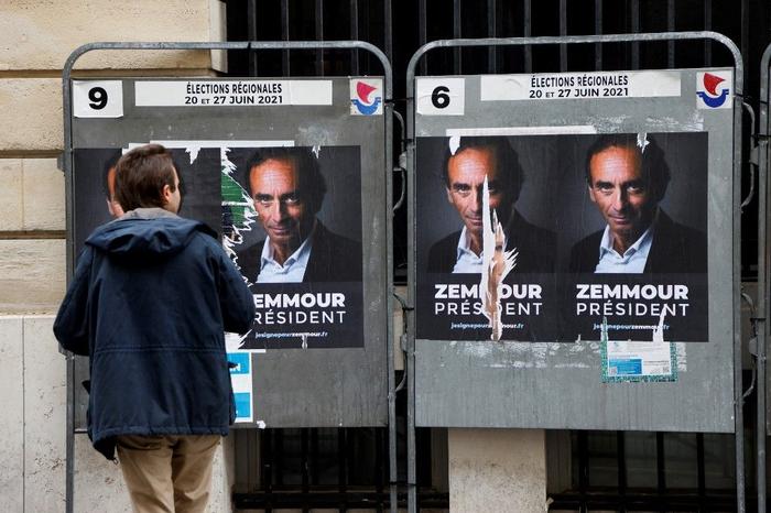 Eric Zemmour affiches AFP