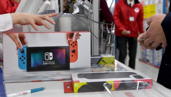 Nintendo Switch achat caisse AFP