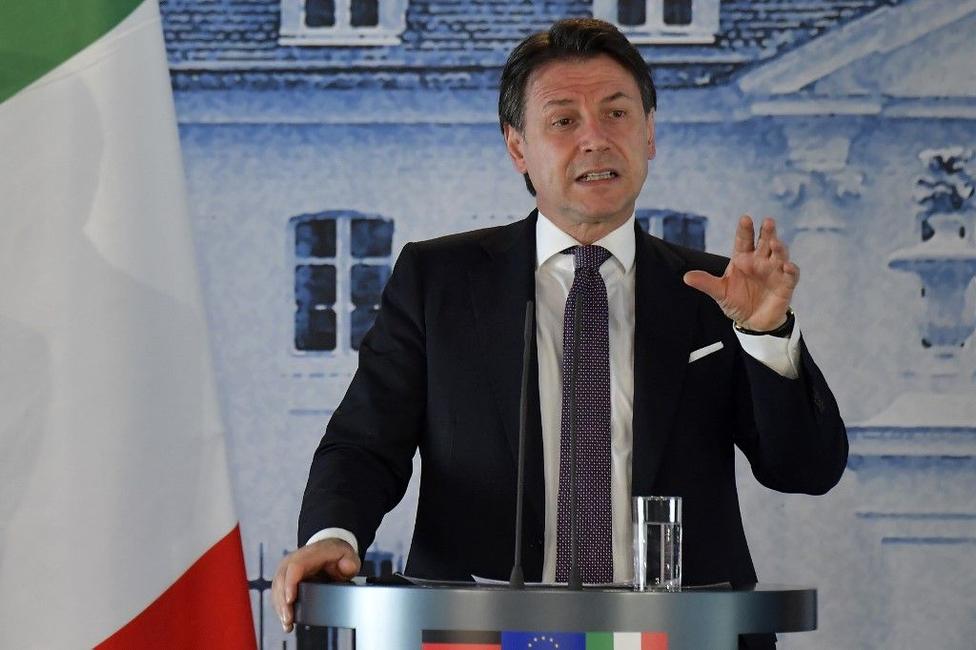 Giuseppe Conte Italie AFP
