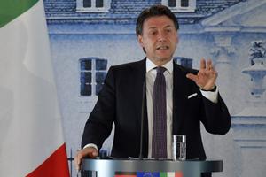Giuseppe Conte Italie AFP
