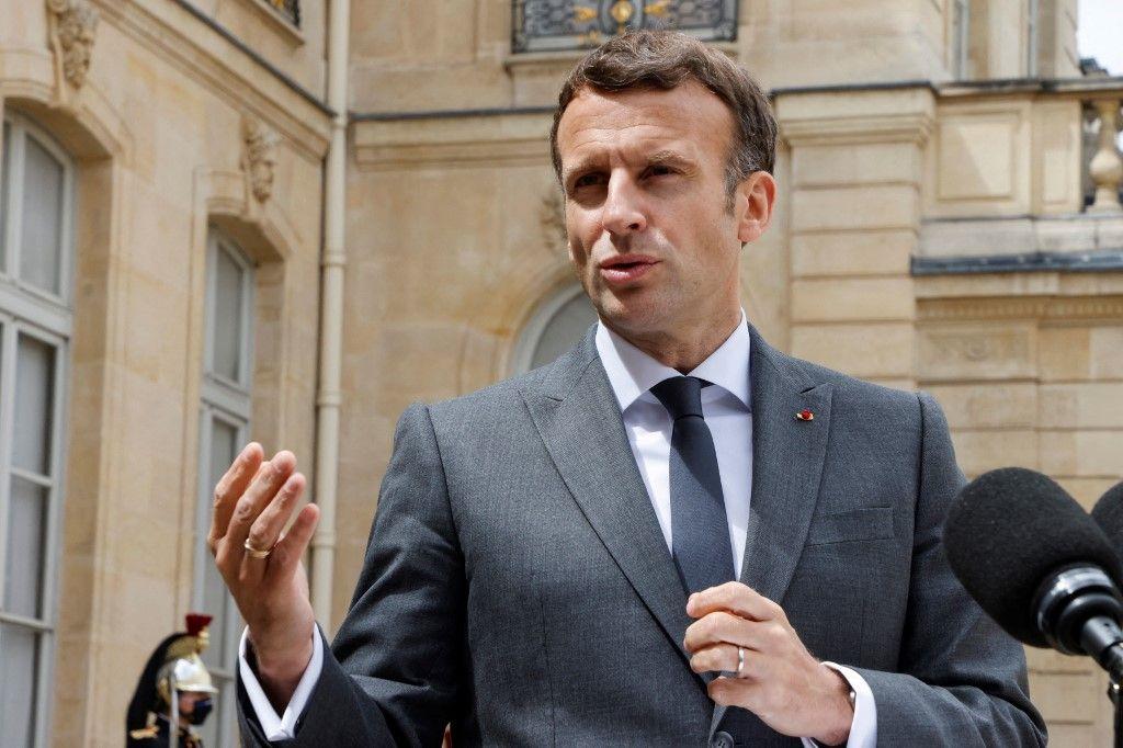Emmanuel Macron Elysée président AFP