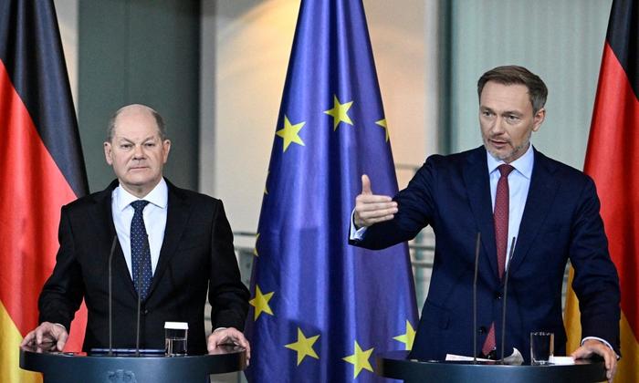 Olaf Scholz Christian Lindner AFP