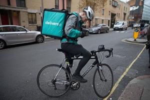 Deliveroo livreur AFP