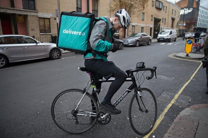Deliveroo livreur AFP
