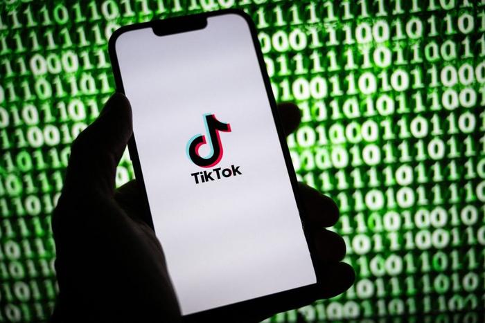 TikTok logo AFP
