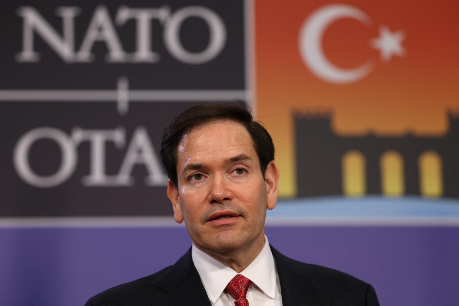 Marco Rubio en Turquie.