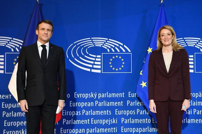 Emmanuel Macron Europe AFP