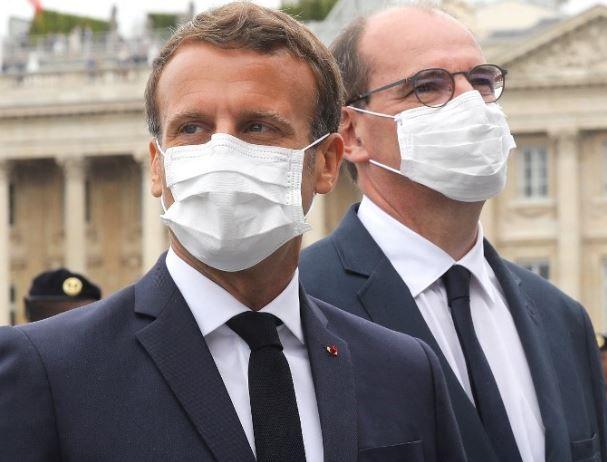 Emmanuel Macron Jean Castex AFP