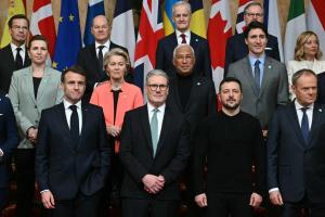 Les dirigeants européens réunis à Londres pour un sommet sur la sécurité en Europe et en Ukraine.