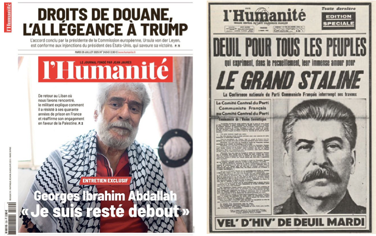 L'Humanité : les couvertures auxquelles vous n'avez pas échappé cette semaine...