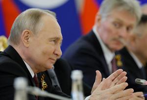 Vladimir Poutine au Kremlin, le 9 mai 2024.
