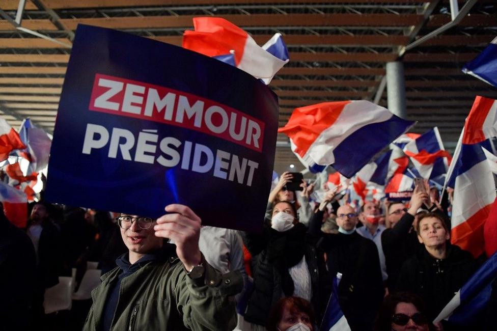 Eric Zemmour meeting AFP