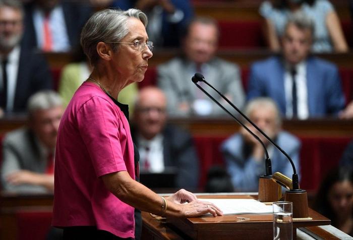Elisabeth Borne assemblée nationale AFP