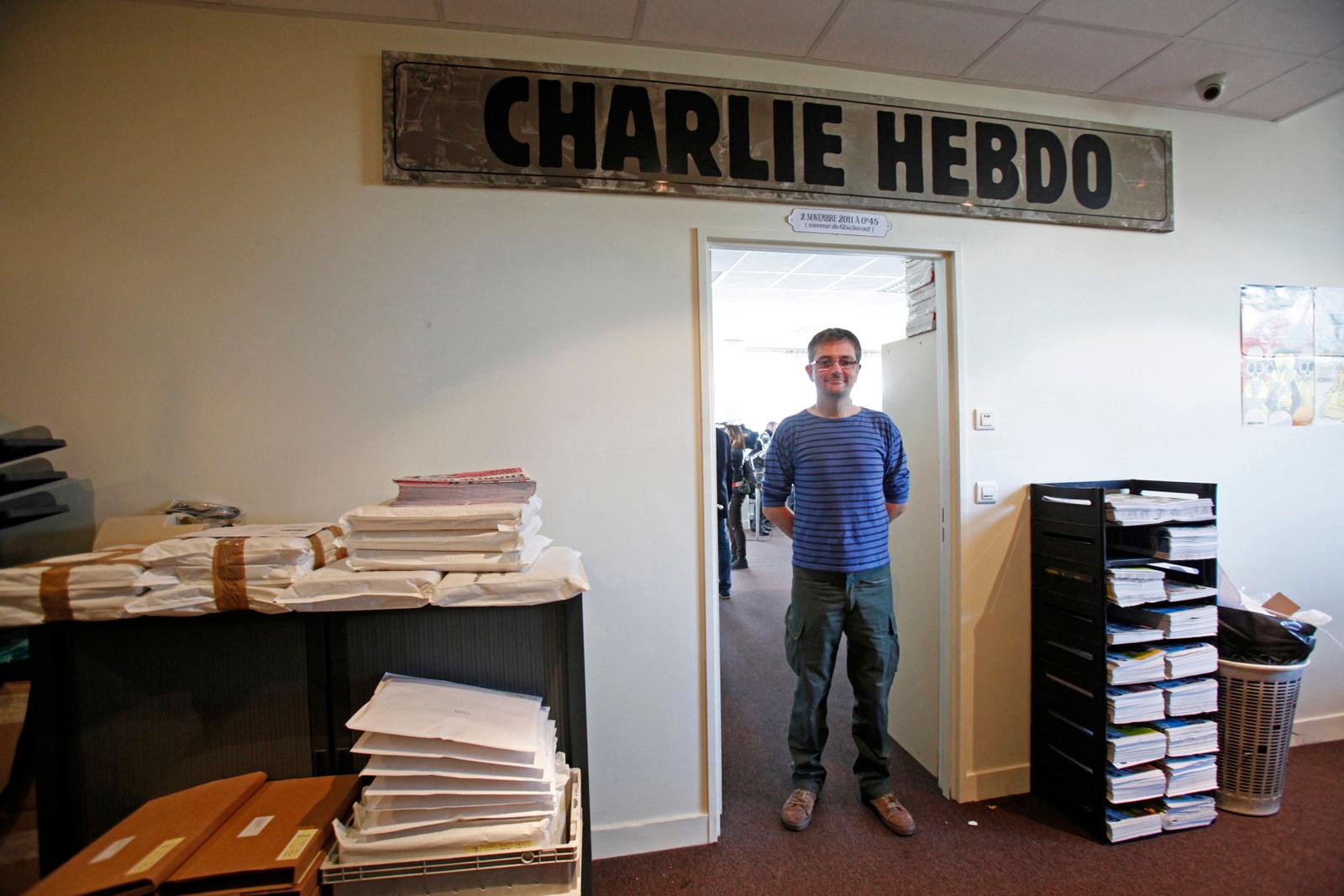 Charb dans les locaux de Charlie Hebdo : "Au Panthéon ? Moi ? Il y aura des nanas ?"
