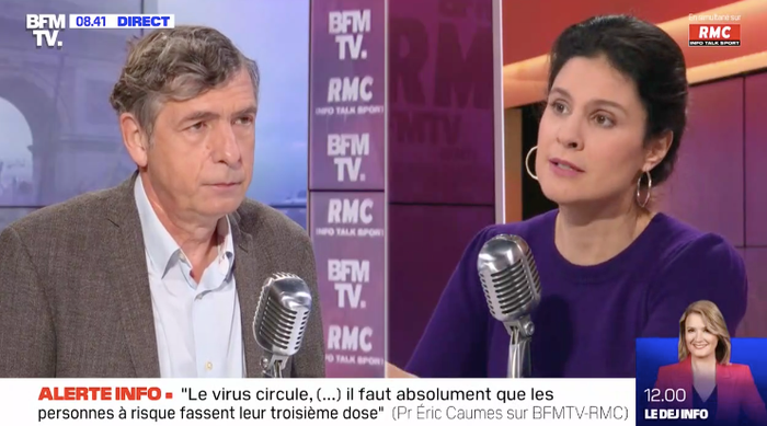 Eric Caumes BFMTV 3 novembre