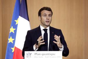 Emmanuel Macron AFP