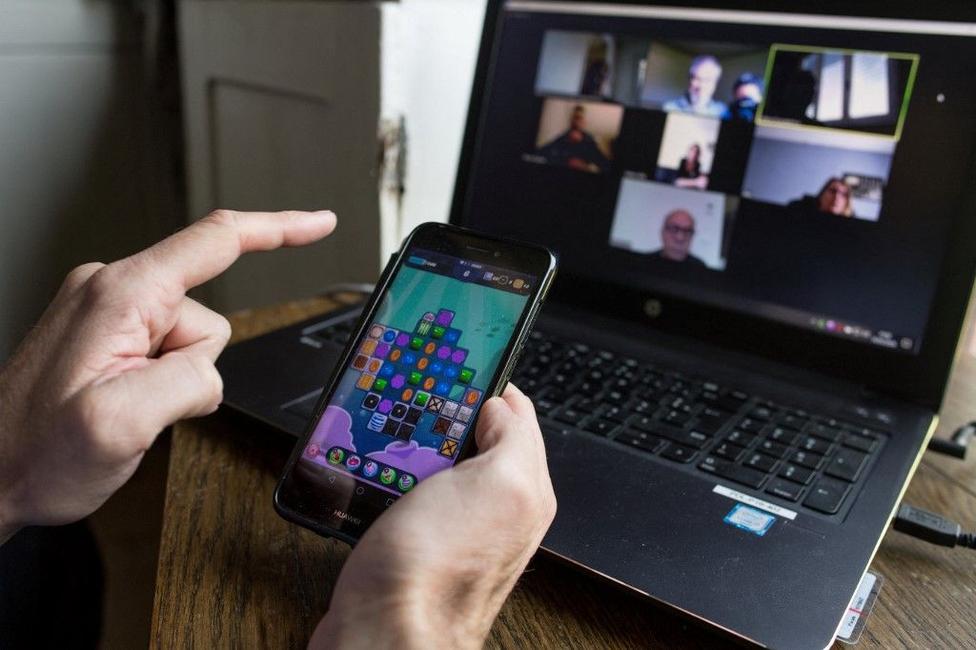 télétravail ordinateur AFP