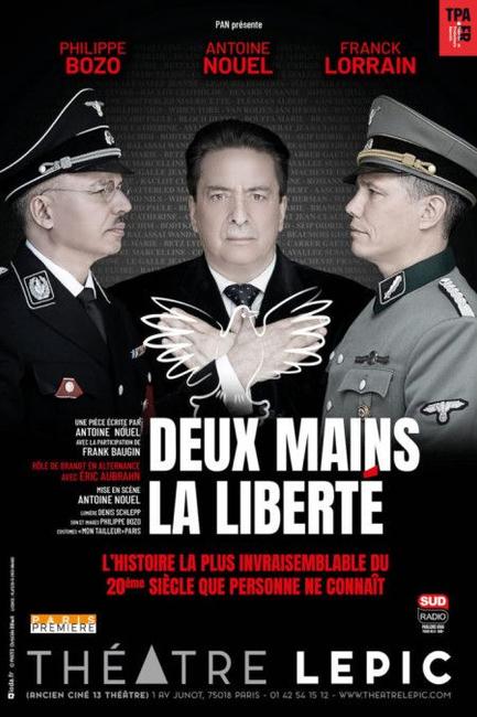 Deux mains, la Liberté" d'Antoine Nouel