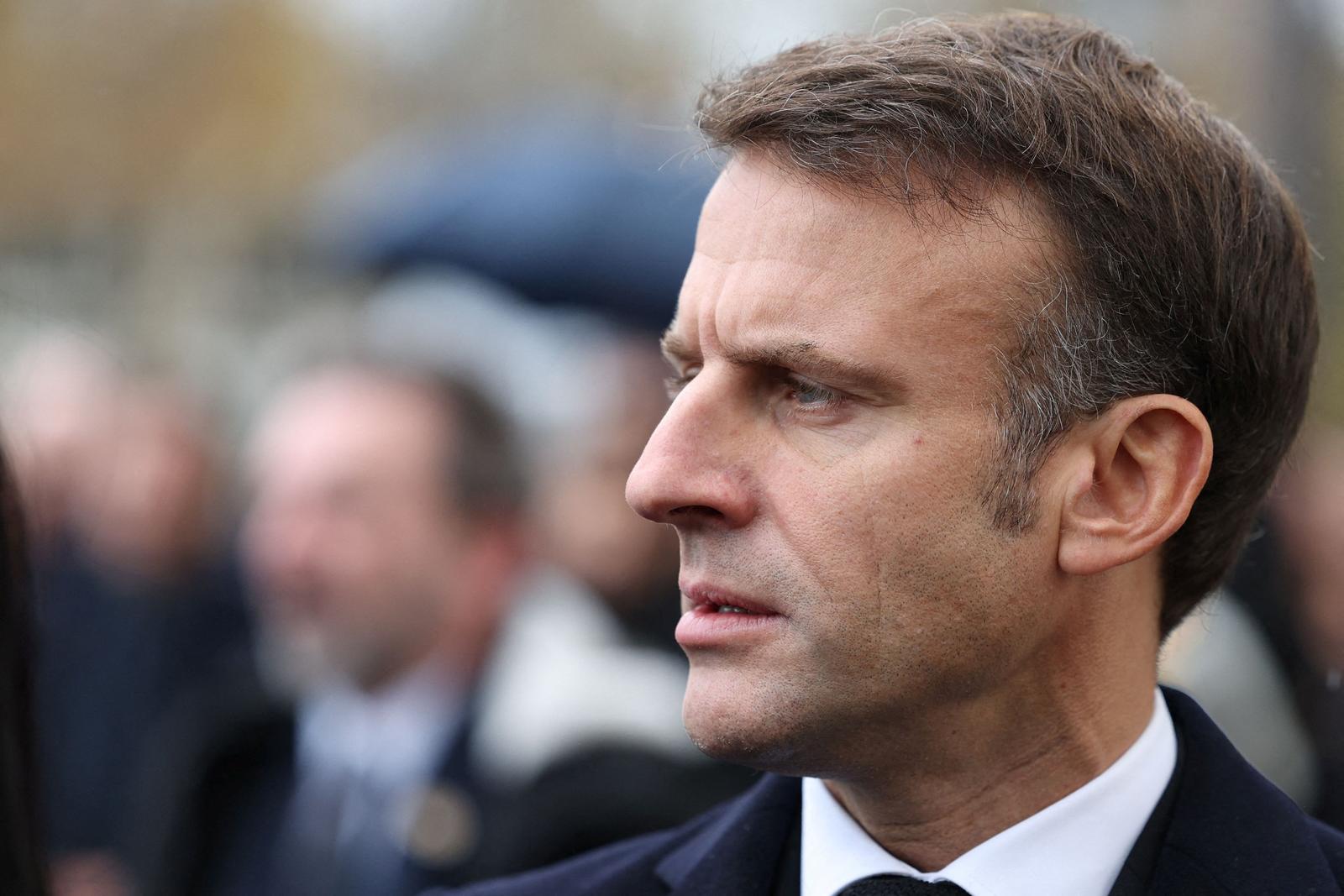 Emmanuel Macron 2023