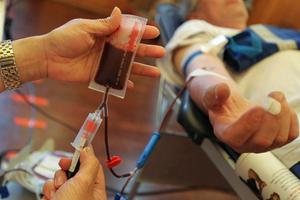 Transfusion. (Image d'illustration)